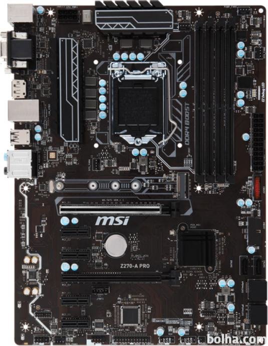 MSI Z270-A Pro | LGA 1151 | i7 7700 | 16GB | Računalniški komplet (tudi posamčno)