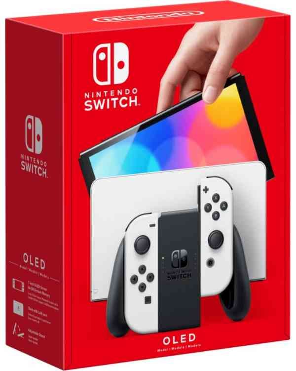 Nintendo Switch | OLED | (White switches) | Garancija | Konzola